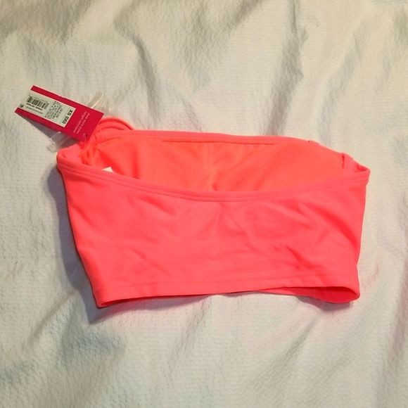 NWT BIKINI SWIM BRA TOP XS REMOVABLE PADS SIDE STAYS - Picture 2 of 4